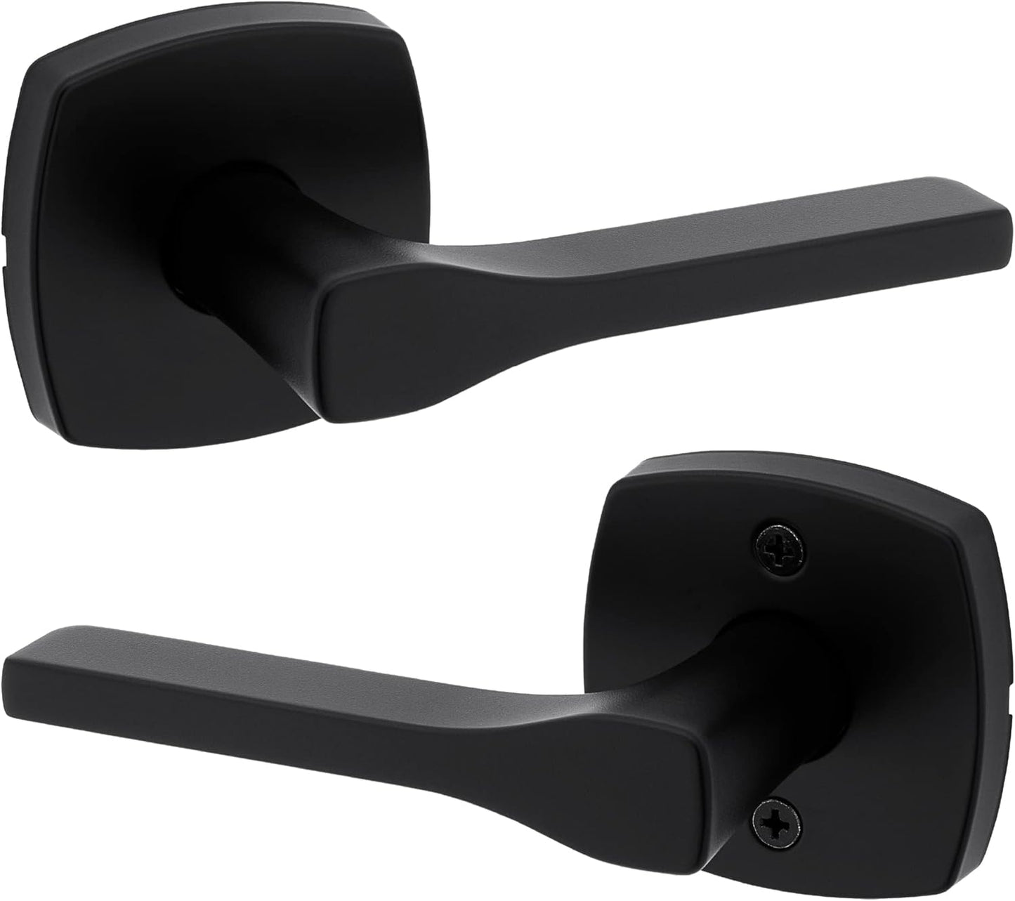 Kwikset Tripoli Lever Interior Passage Door Handle for Closets