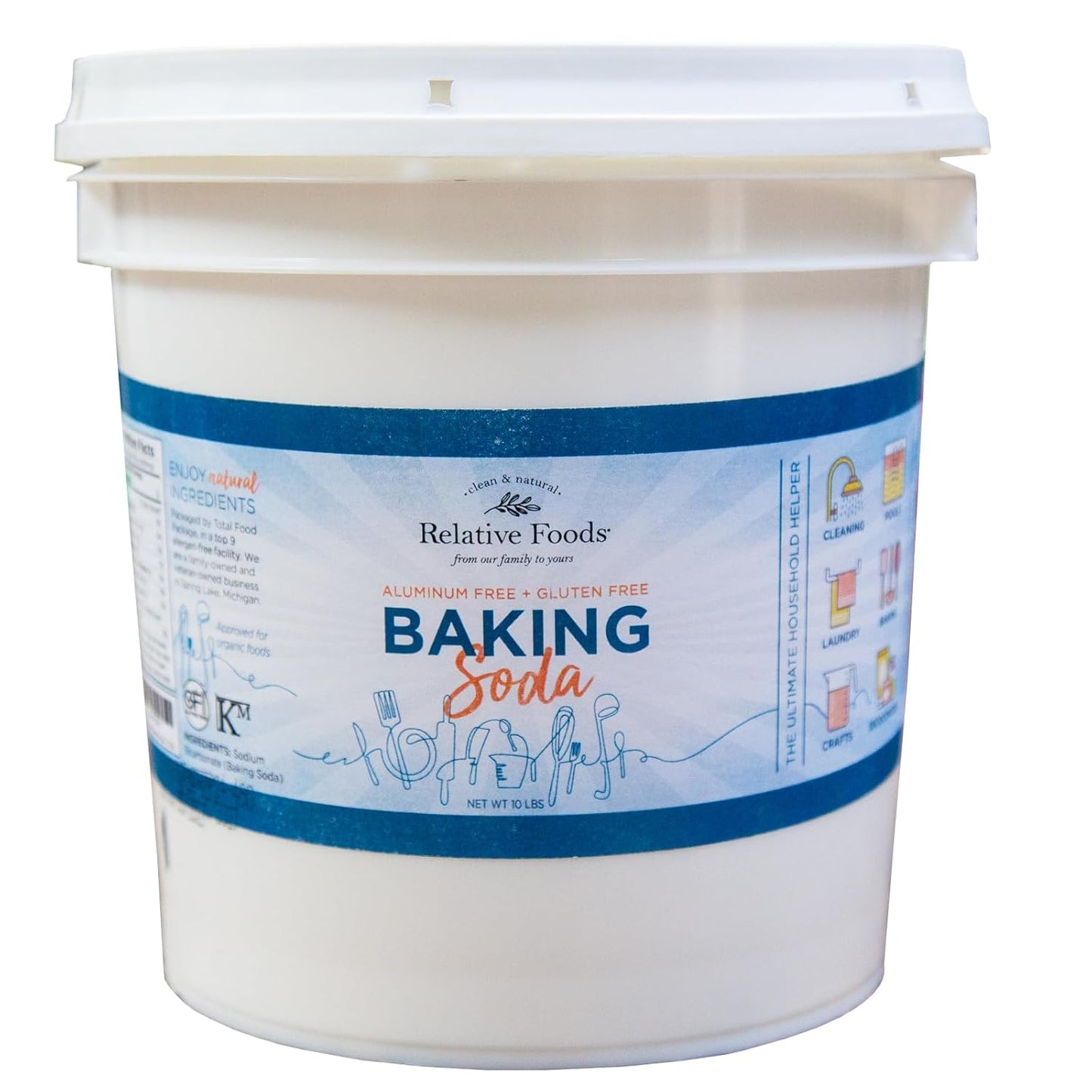 Bulk Baking Soda for Cooking, Cleaning, Deodorizing & More