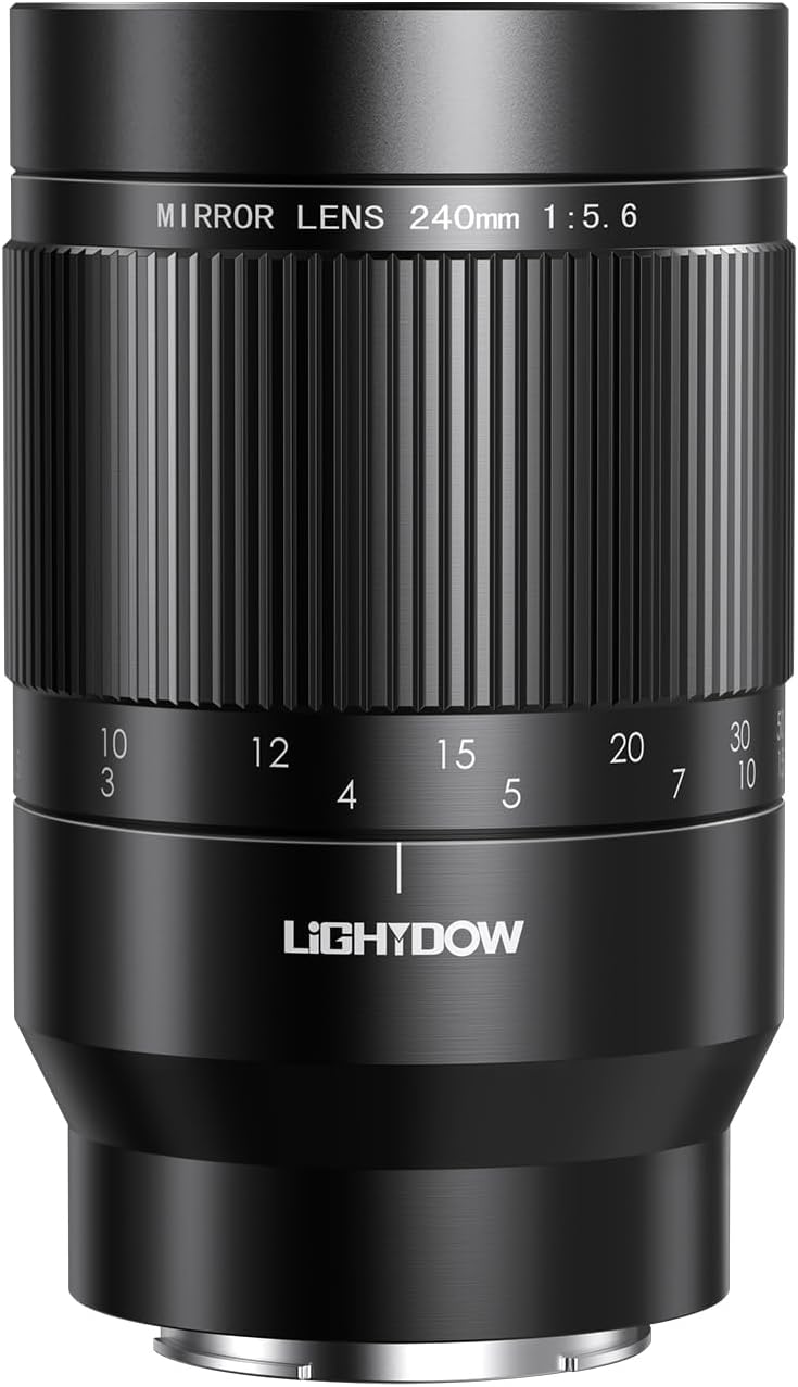 Lightdow 240mm F5.6 Reflex Lens for Canon Mirrorless Cameras
