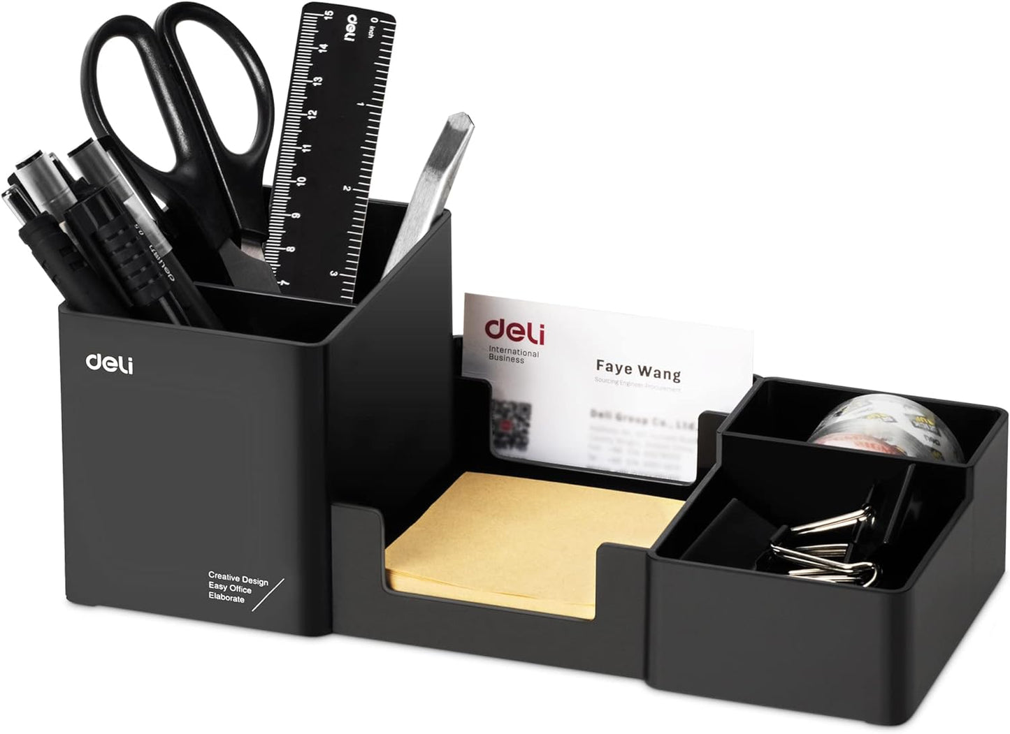 Efficient Desk Organizer + Pencil Holder & Tray