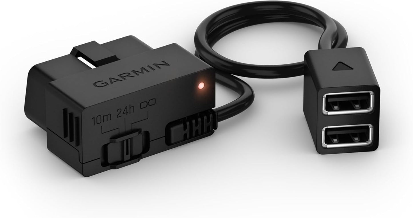 Garmin Constant Power Cable for Dash Cam - OBD-II Port Fit