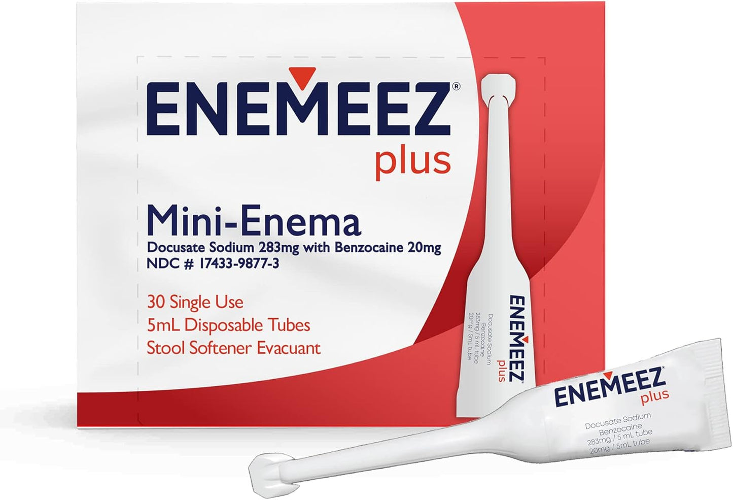 Enemeez Plus Enema for Fast Constipation Relief and Comfort