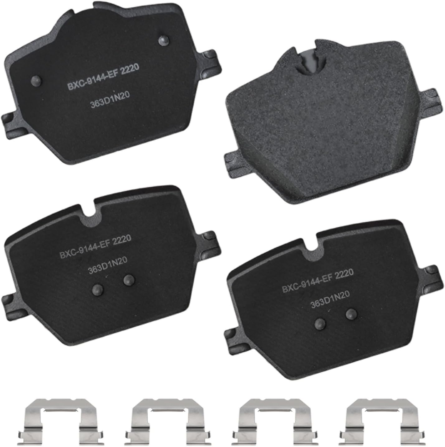 Bendix Premium SBC2220 Ceramic Rear Brake Pads for BMW and Toyota