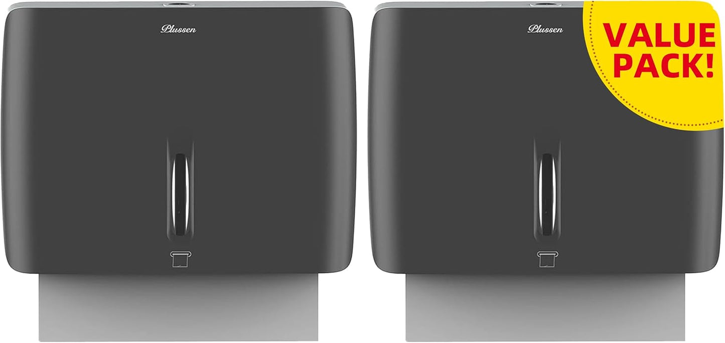 Durable Bathroom Paper Towel Dispenser Pack of 2 for Home