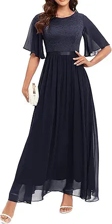 Bbonlinedress Womens Lace Bridesmaid Formal Evening Gowns Review
