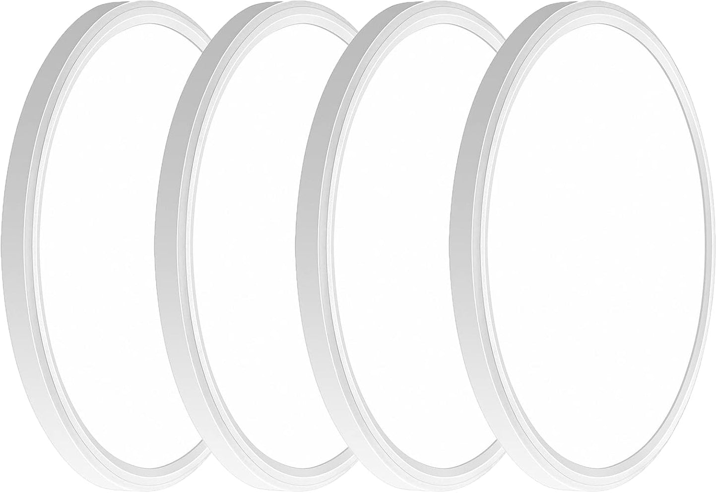 3200lm Super Slim 12 inch LED Flush Mount Ceiling Light Pack