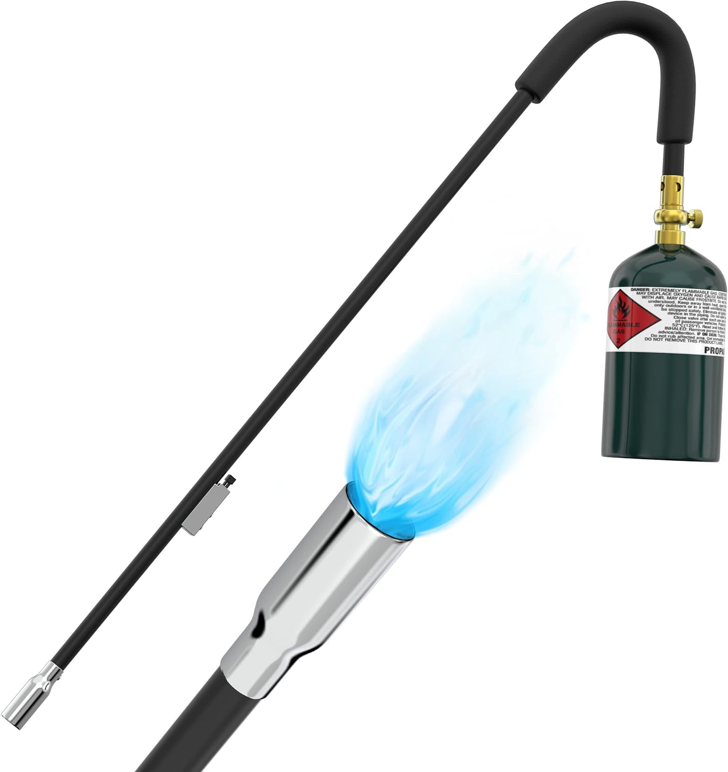 Houseables Weed Torch for Propane Tank - Powerful Outdoor Tool