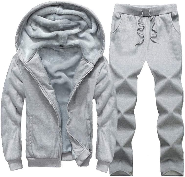 Lavnis Men's Casual Tracksuit Set for Running and Jogging