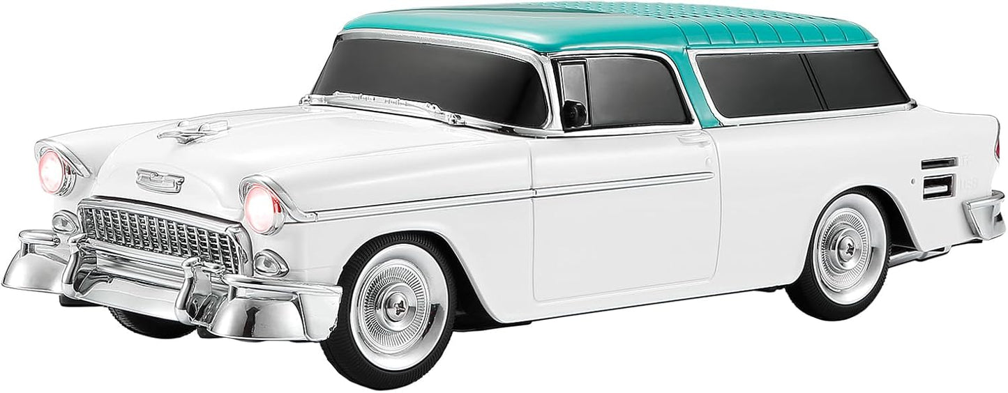 WS-1955 Retro Sedan Bluetooth Speaker with HD Sound and Lights