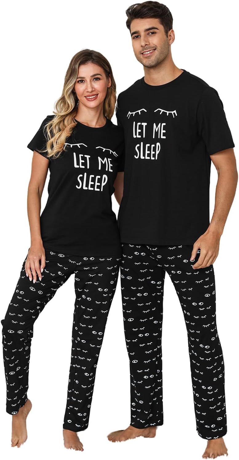 EISHOPEER Women's Pajama Set Soft Loungewear for Comfort