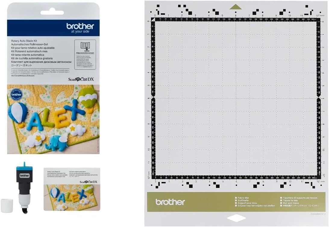 Brother DX ScanNCut Rotary Blade Kit for Precise Fabric Cutting
