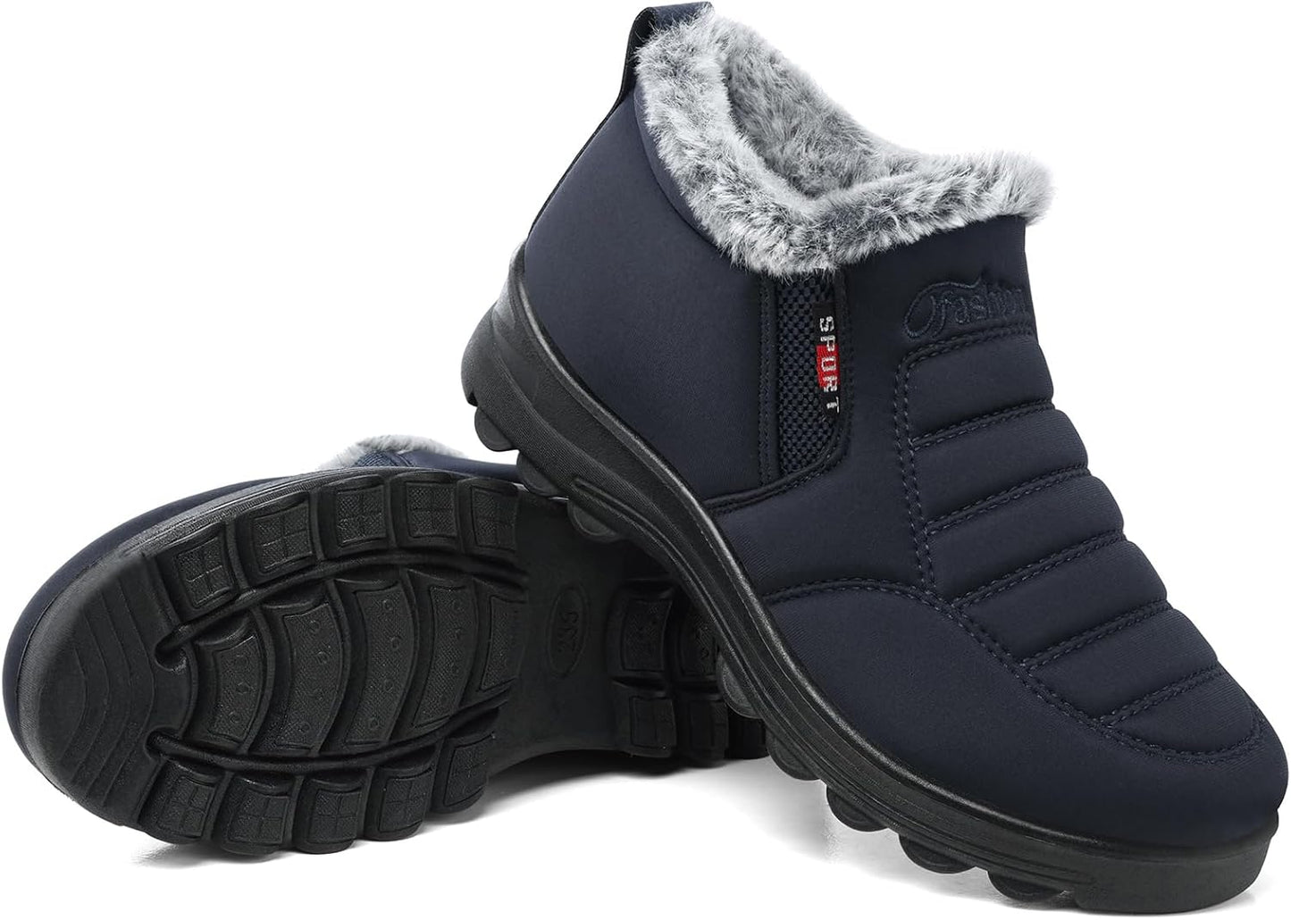 Womens Snow Boots Waterproof Ankle Booties for Winter Comfort