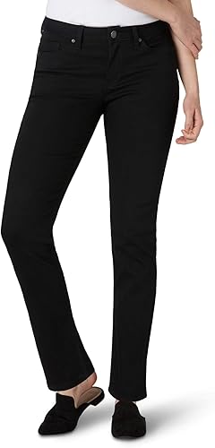 Lee Women's Legendary Mid Rise Straight Leg Jean for Comfort