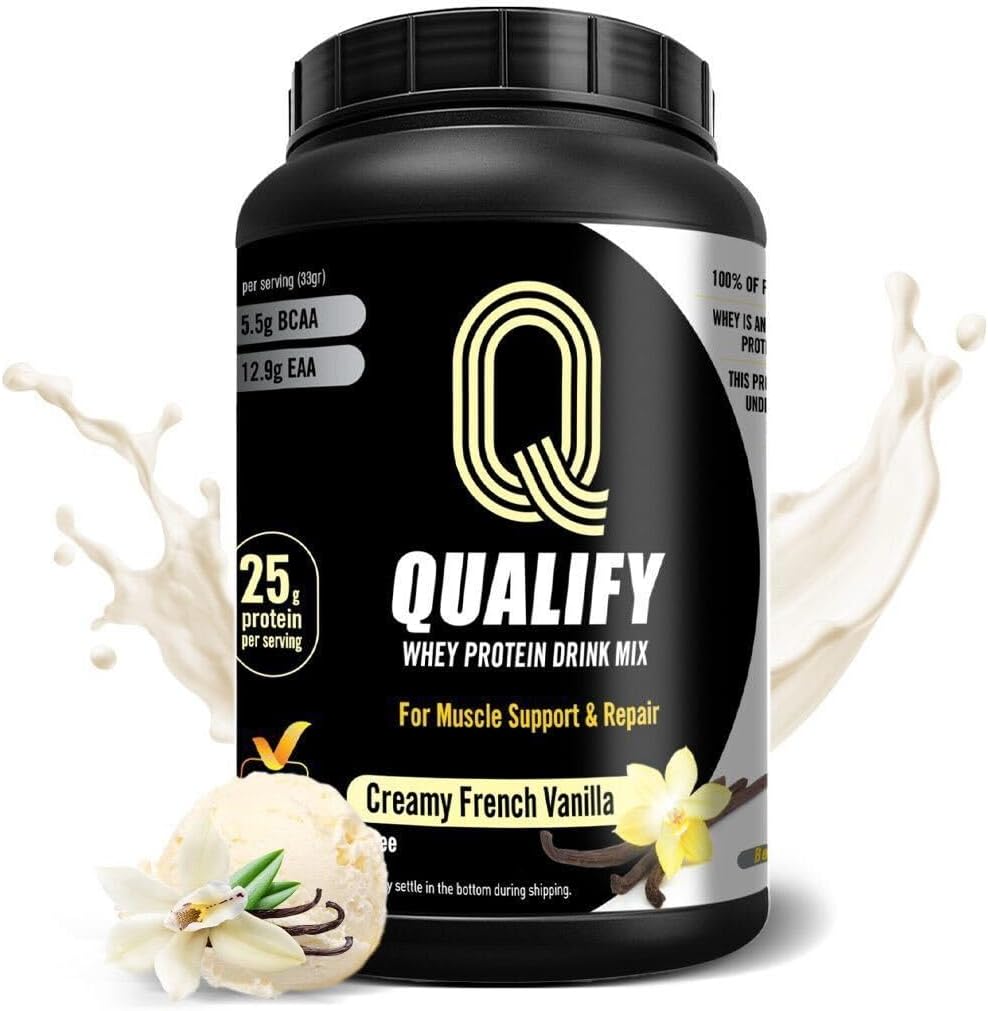 French Vanilla Whey Protein Powder for Muscle Recovery and Growth