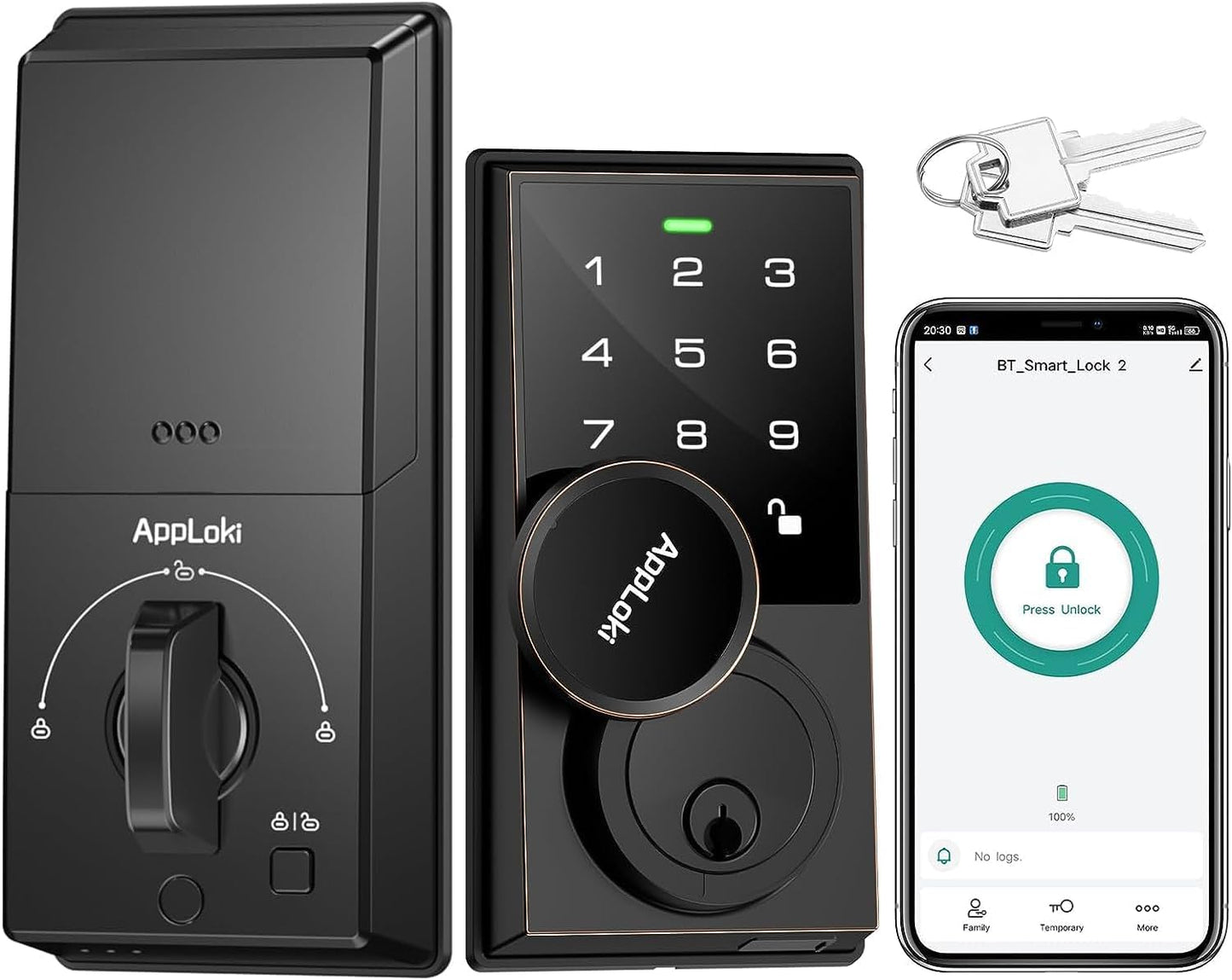AppLoki: Keyless Smart Lock with Bluetooth Control