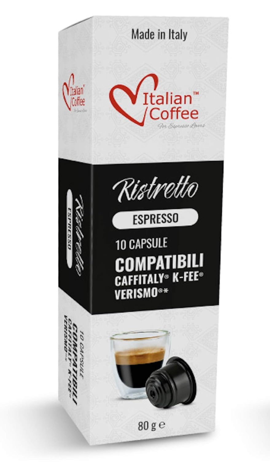 Italian Coffee Capsules for Espresso Lovers - Ristretto Blend