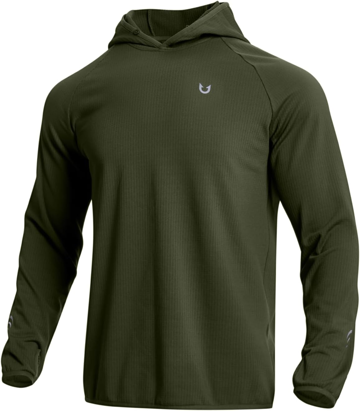 NORTHYARD Men's Running Hoodie: Lightweight Fleece Pullover