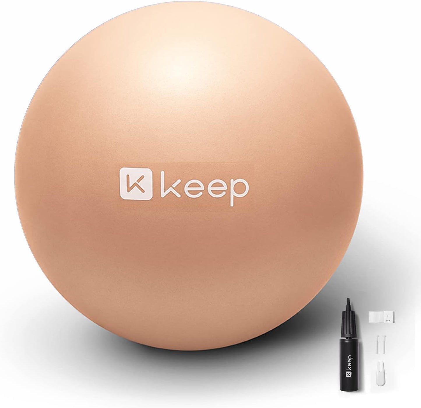 KEEP Pilates Small Exercise Ball for Fitness and Core Strength