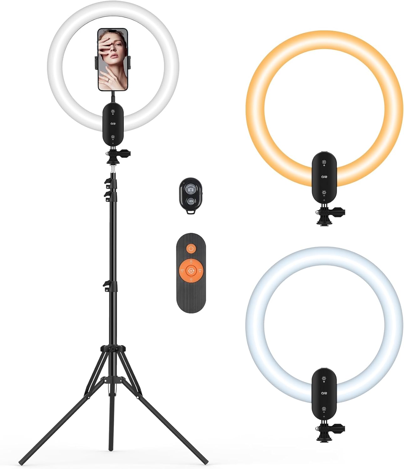 12 inch Ring Light with Stand for Makeup and Video Recording