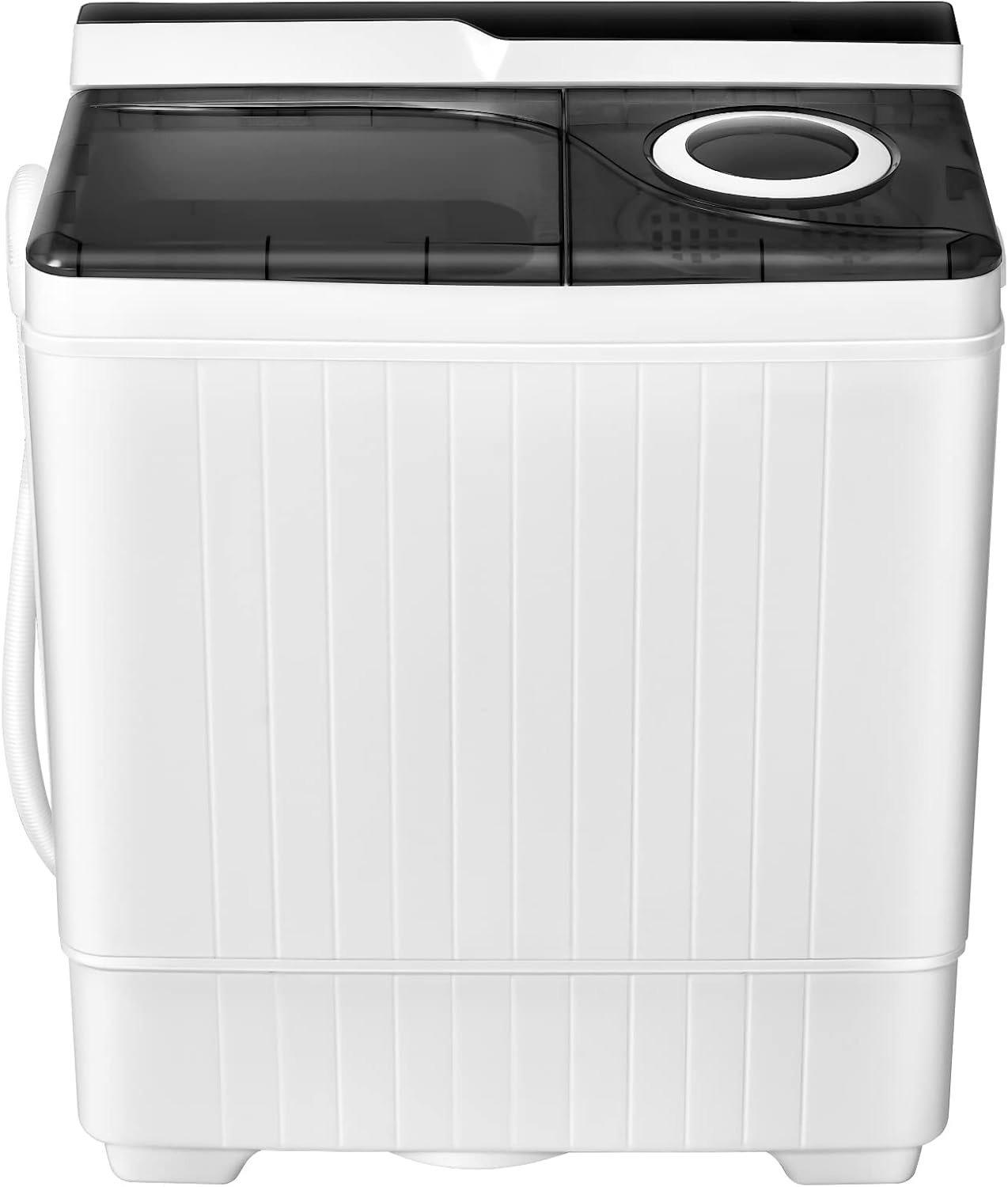 COSTWAY Portable Washing Machine with Twin Tub Design for Easy Use