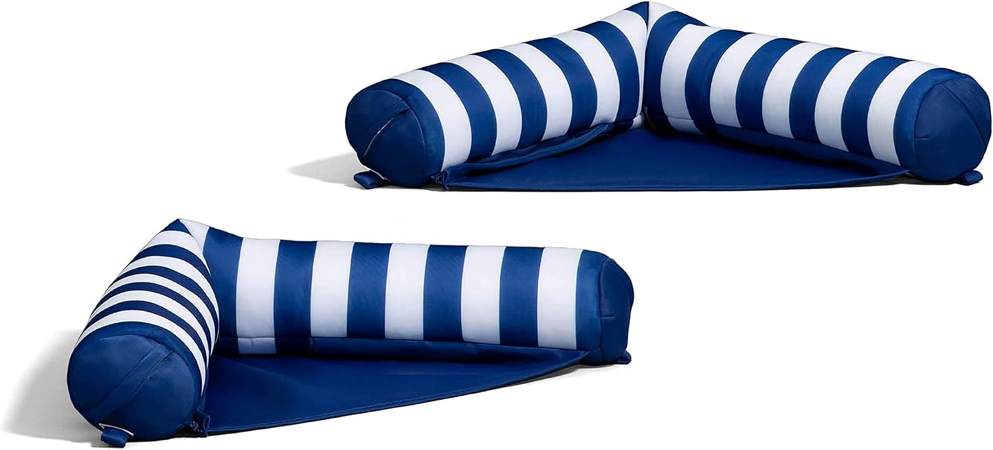 Big Joe Noodle Sling Pool Float with Armrests and Cup Holder