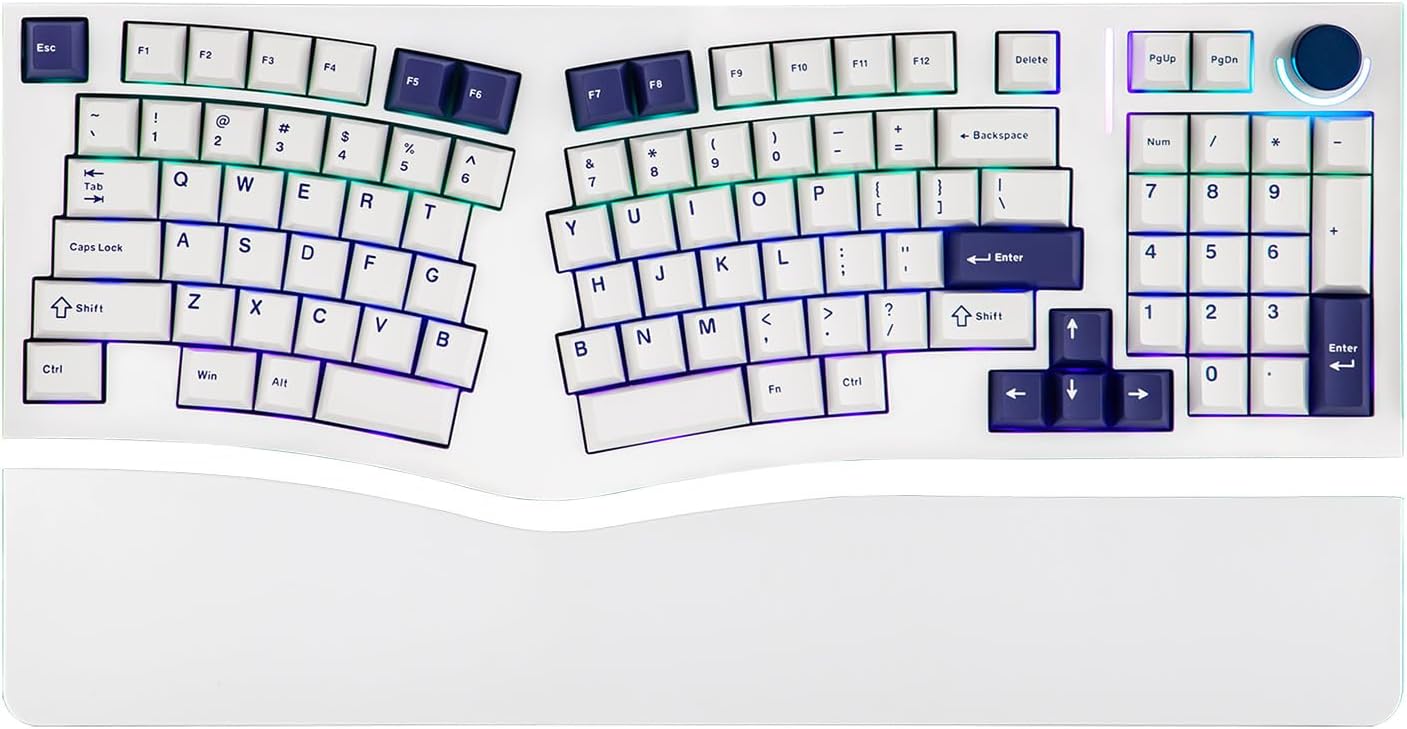 Feker Alice98 Ergonomic Mechanical Keyboard with Custom Features
