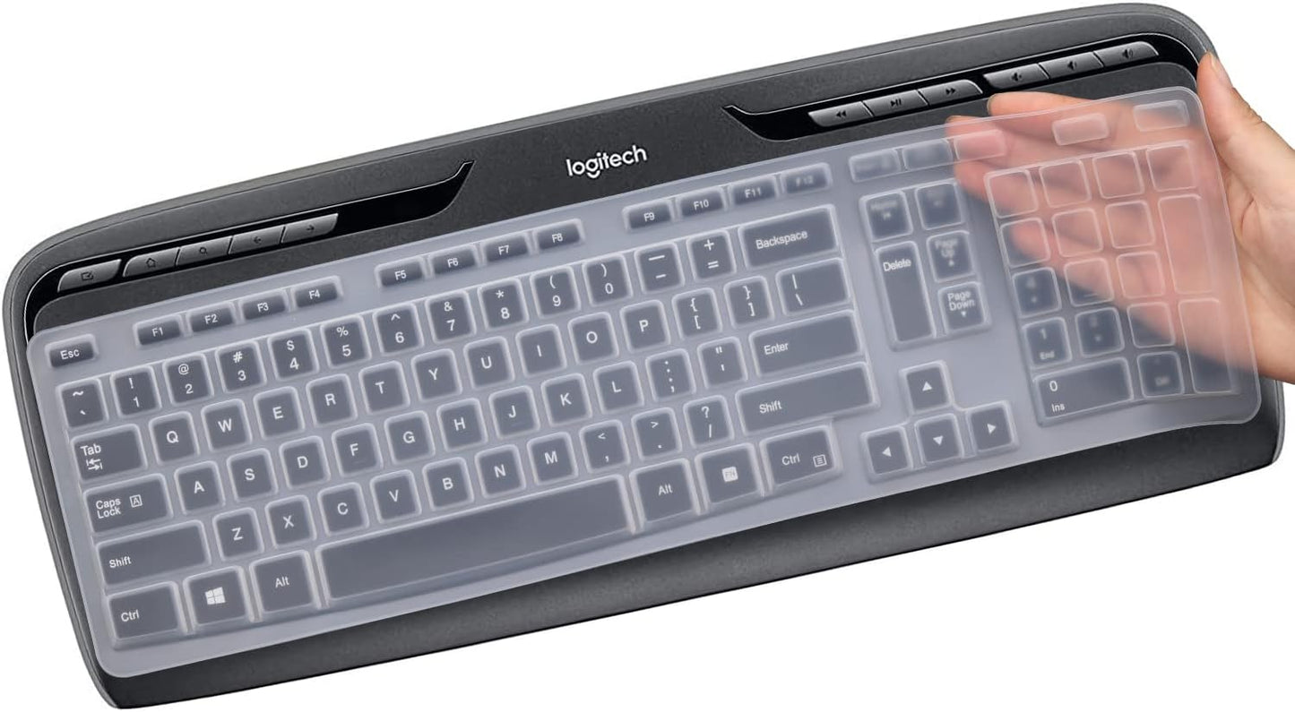 Clear Silicone Keyboard Cover for Logitech MK320 - MUBUY-GOL