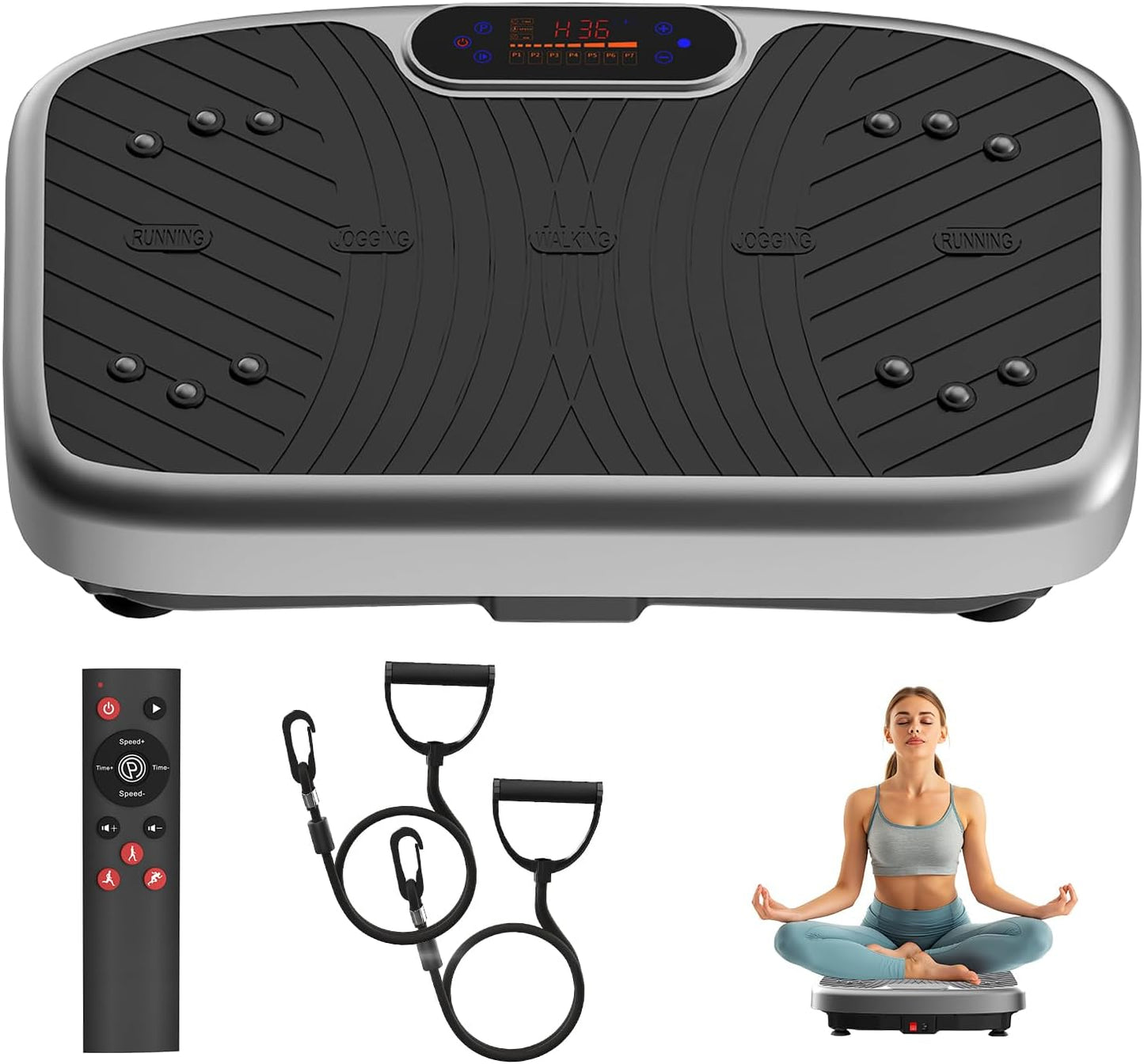 Vibration Plate Exercise Machine for Weight Loss and Shaping