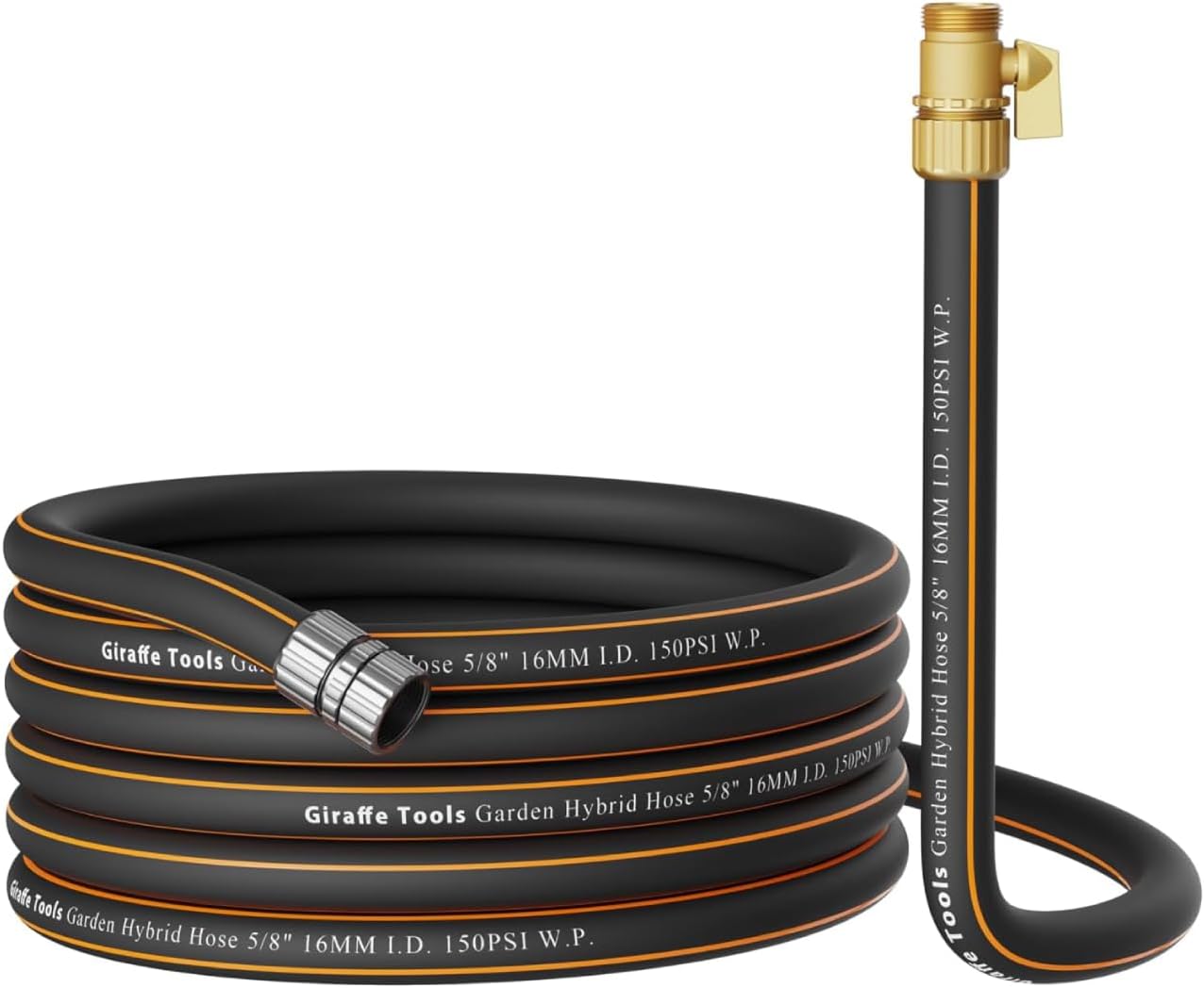 Giraffe Tools Hybrid Garden Hose: Durable, Flexible, and Lightweight