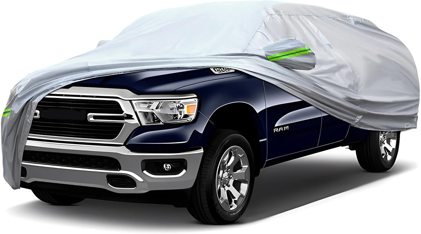 Full Car Cover Universal 6 Layers Waterproof All Weather Protection