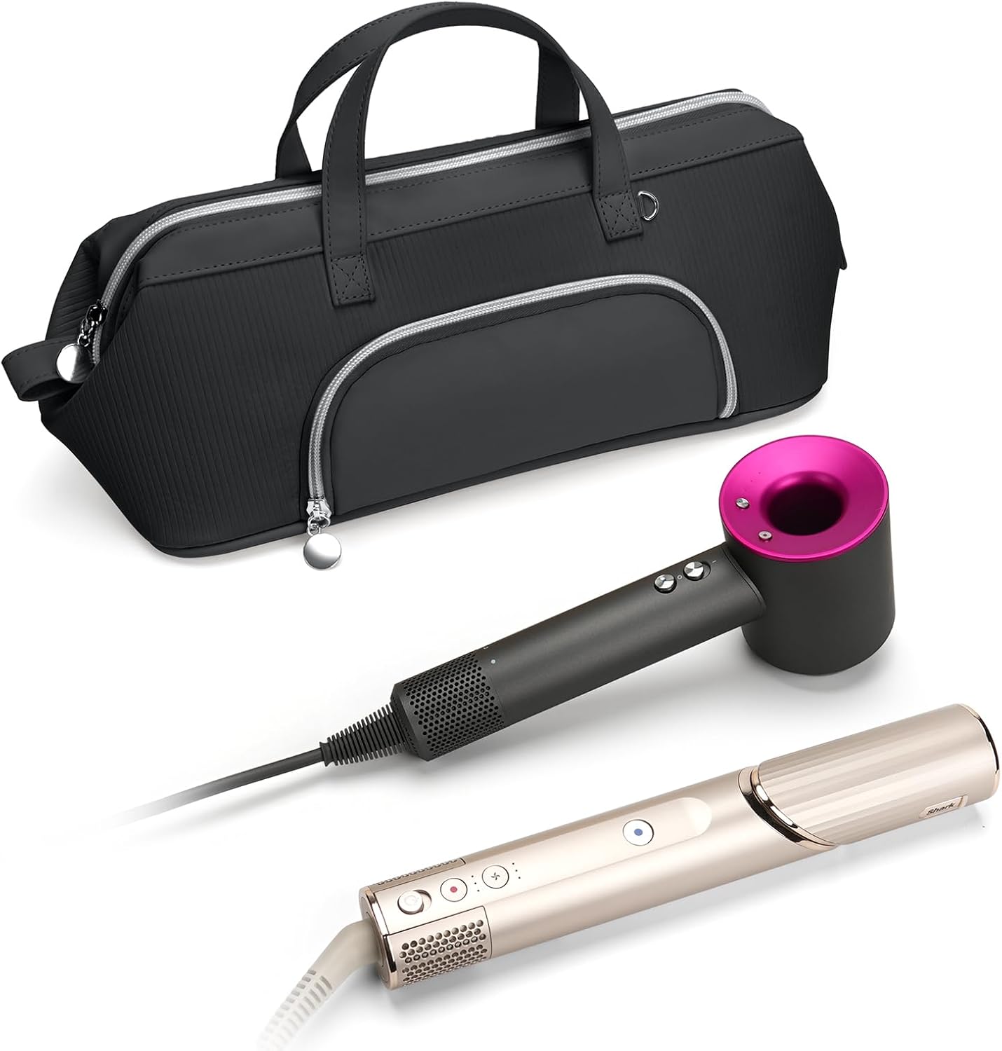 Lotour Black Hair Tools Travel Case