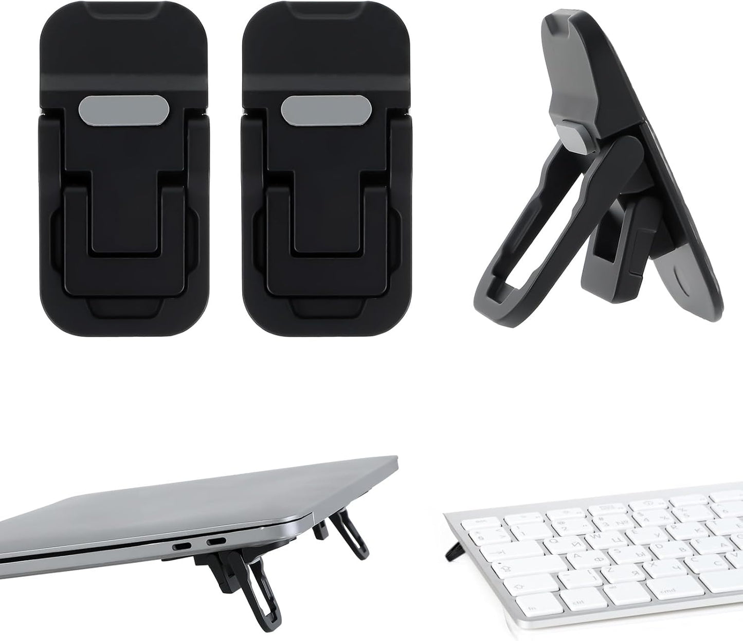 Portable Laptop Stand - Adjustable Angles - Keyboard Lift