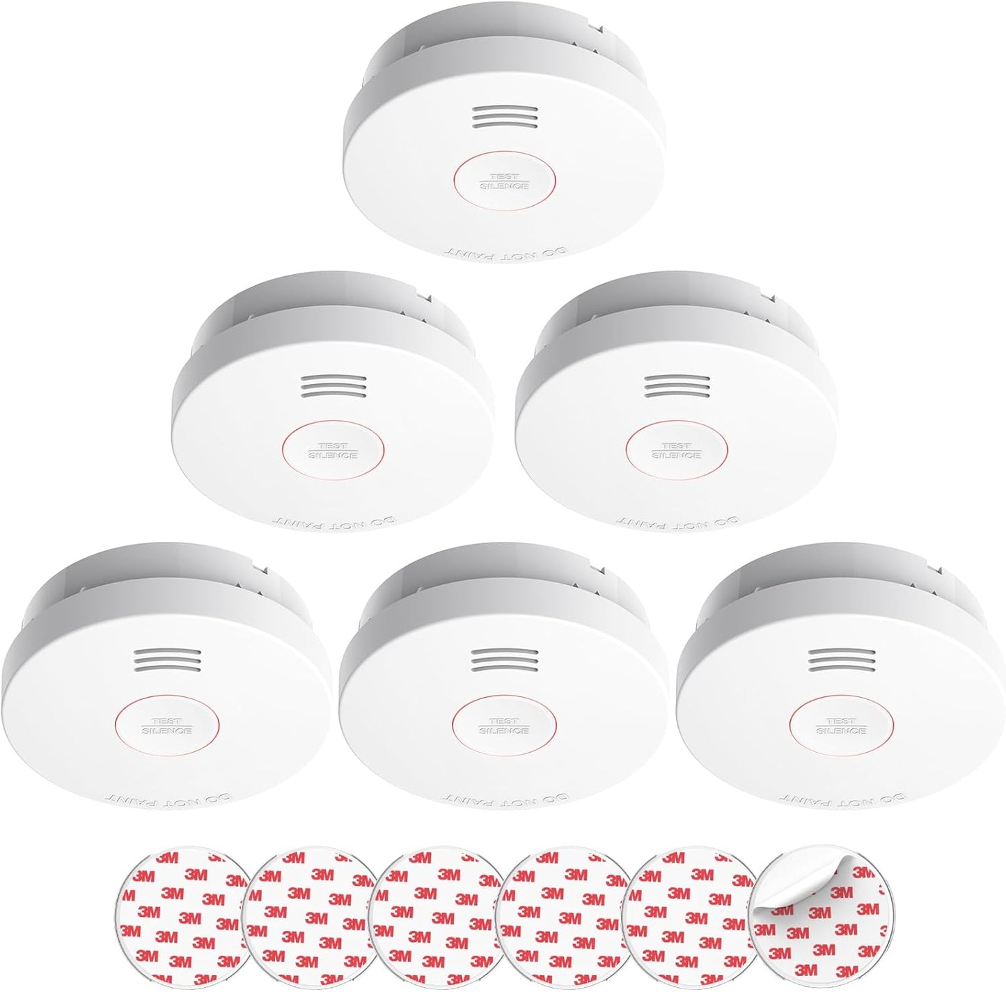 SITERLINK Smoke Detectors with 10-Year Battery for Home Safety