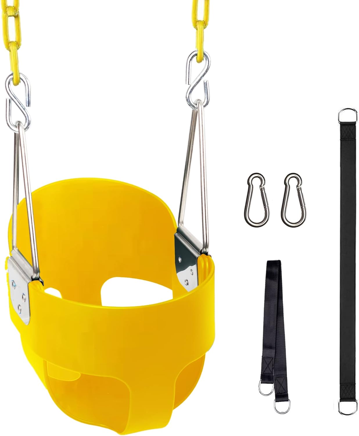 KINSPORY Toddler Swing - Heavy-Duty Iron Chains for Fun