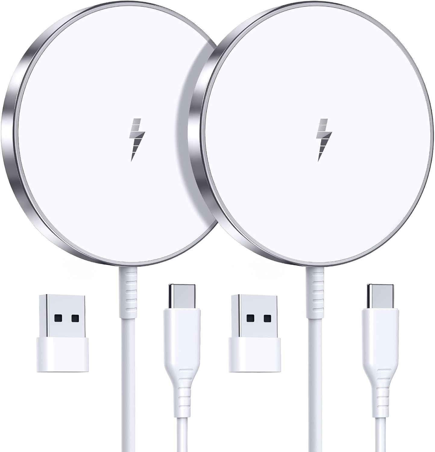 Magnetic Wireless Fast Charger for iPhone & AirPods