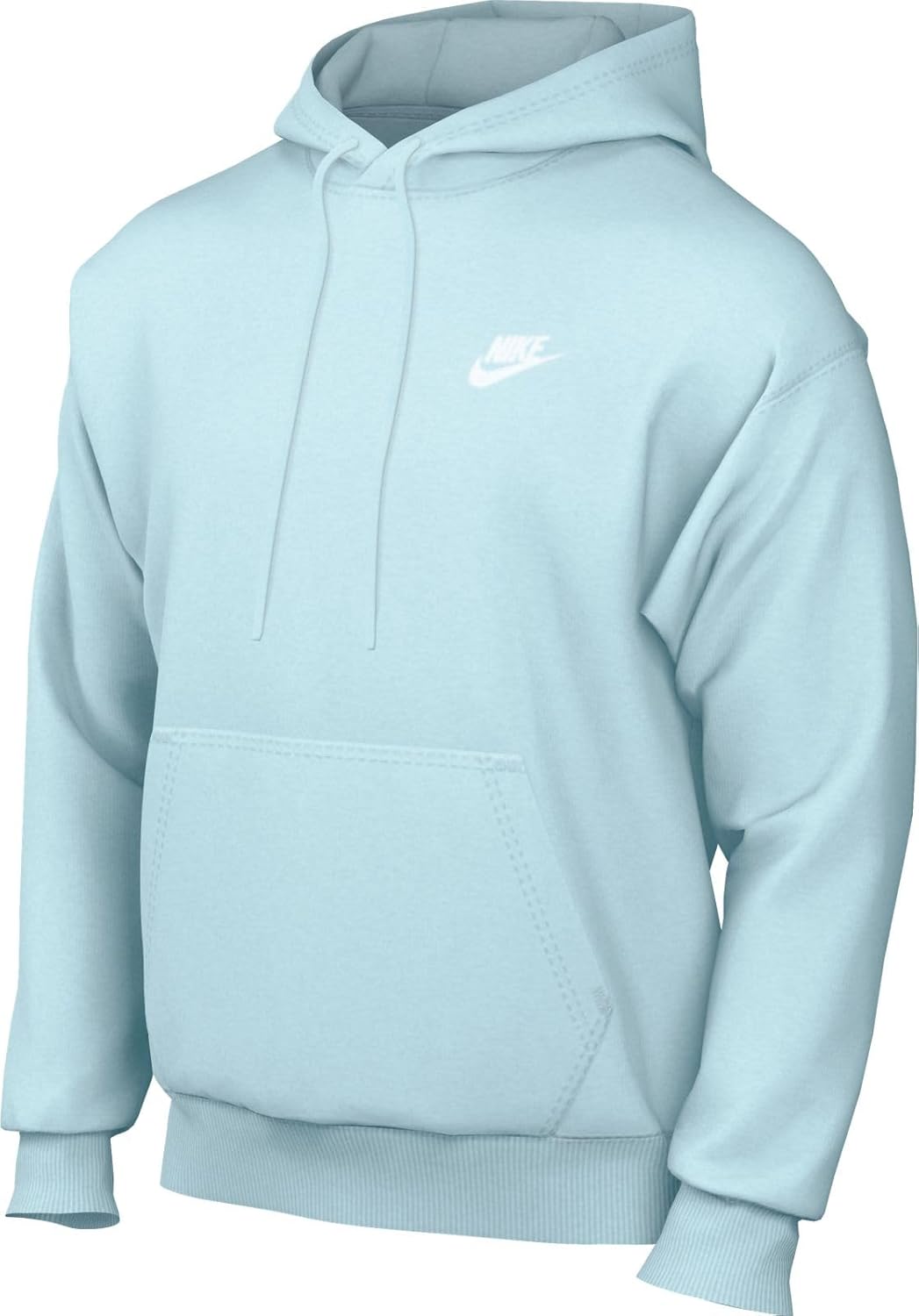 Nike Glacier Blue Fleece Hoodie - Ultimate Comfort!