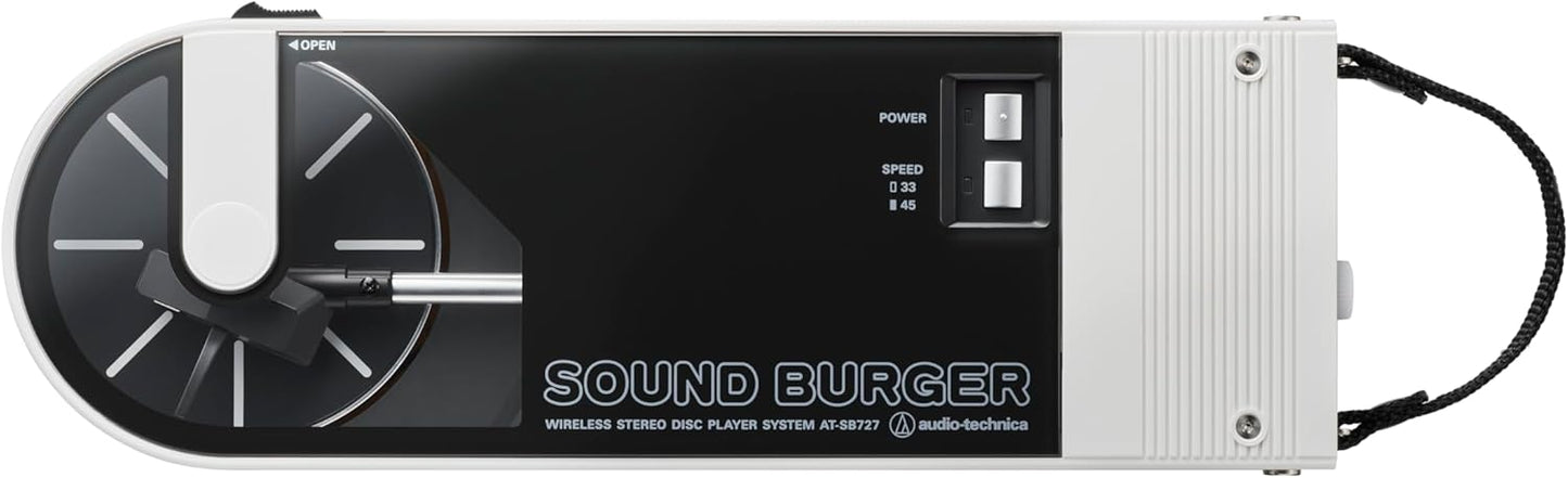 AudioTechnica AT-SB727 Sound Burger Portable Turntable Review