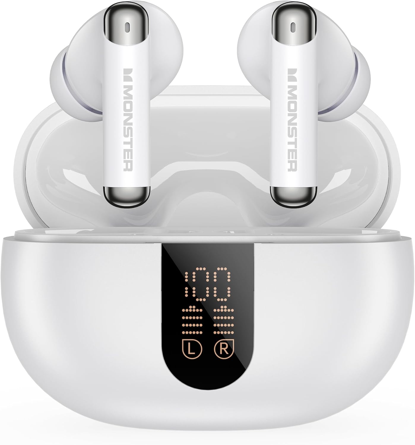 Monster N-Lite 211 Wireless Earbuds with Noise-Cancelling Mic