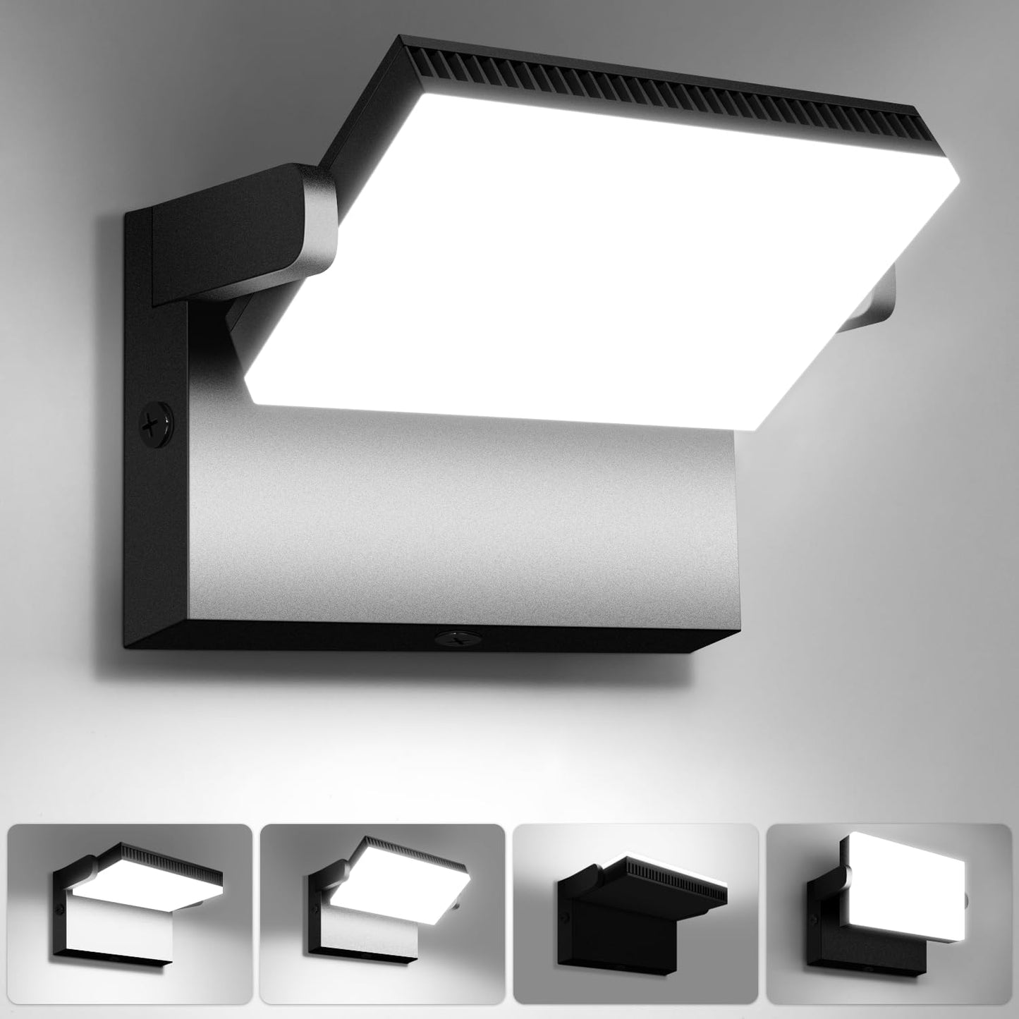 ledmo 150W LED Flood Light with 360 Rotatable Head for Outdoors