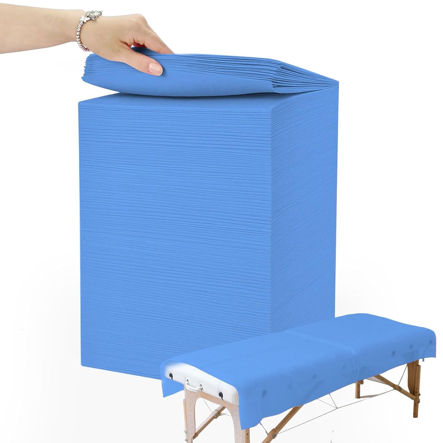 200 Piece Disposable Massage Table Sheets for Spa and Beauty