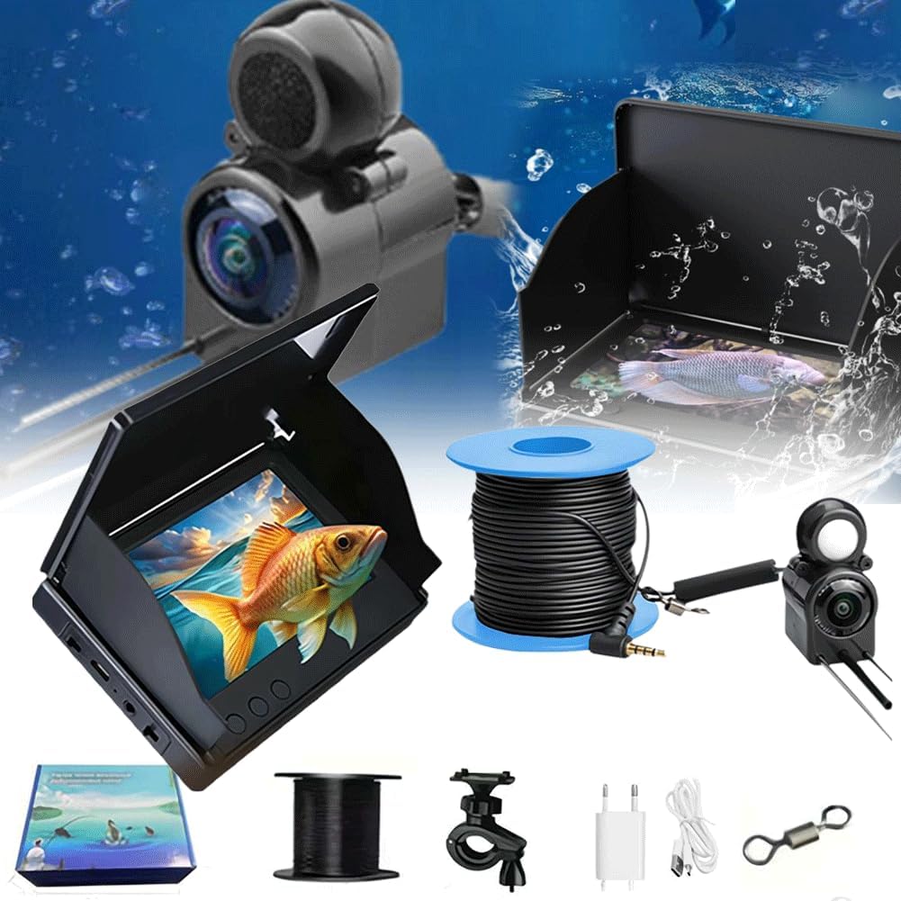 HD Underwater Fish Finder Camera - Night Vision