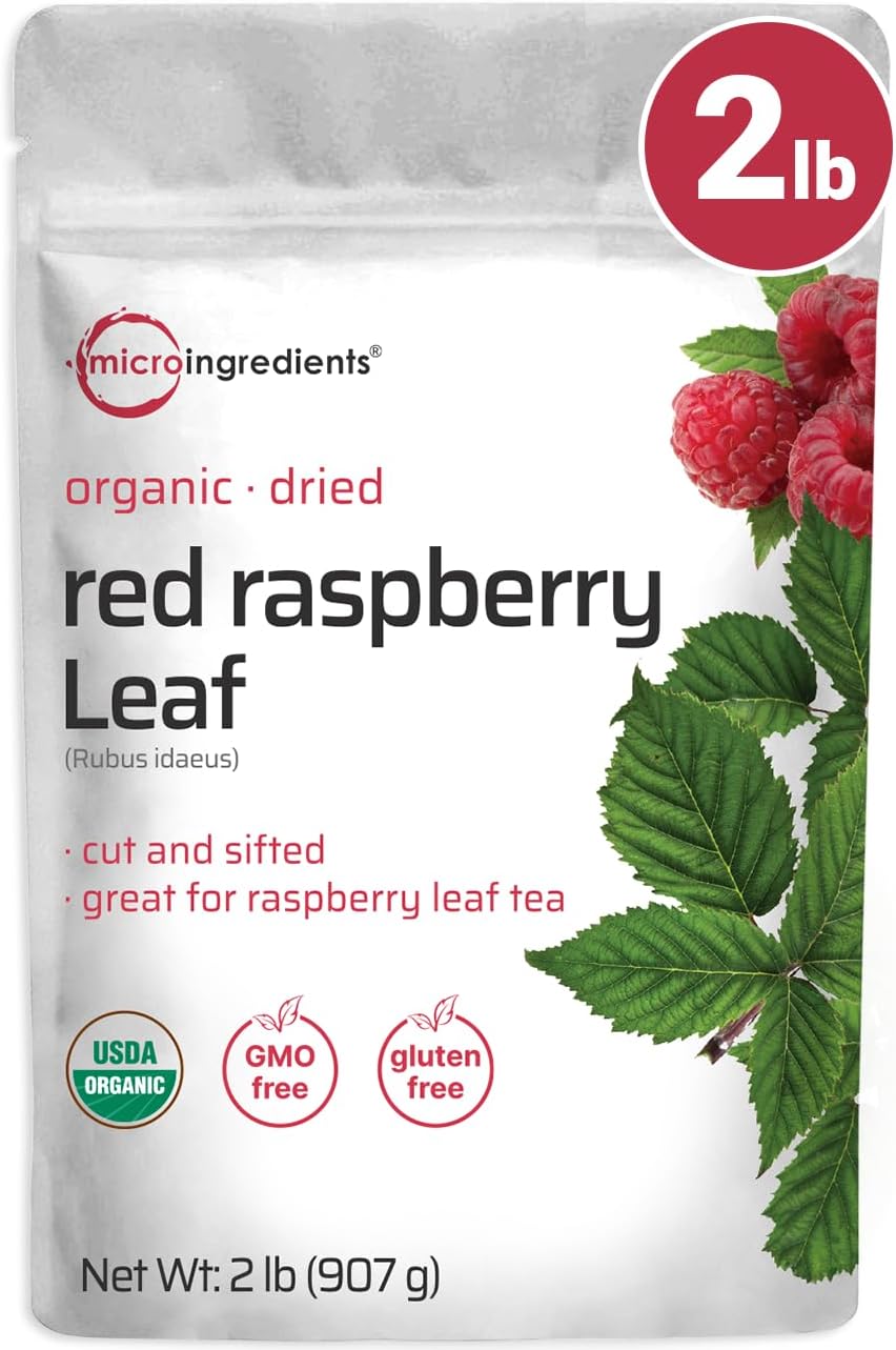 Premium Organic Raspberry Leaf Tea - Natural Pregnancy Support