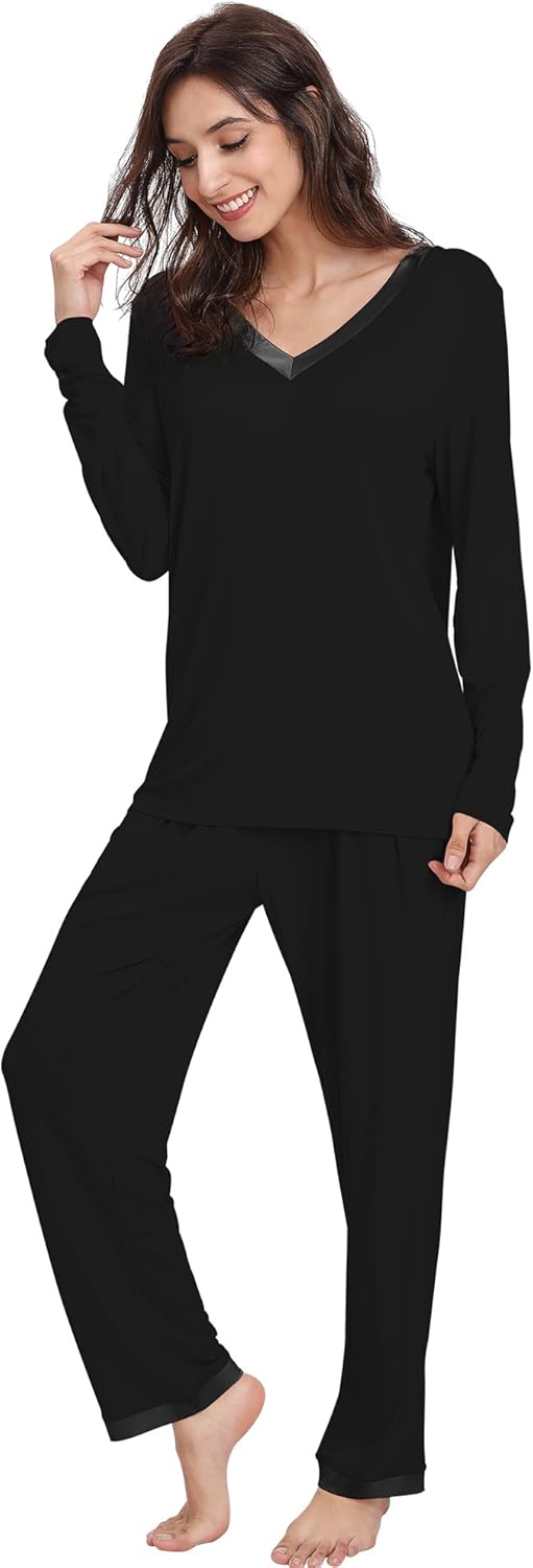 GYS Viscose from Bamboo Women's Pajama Sets for Cozy Sleep