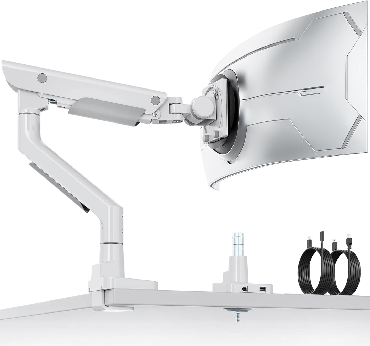 monTEK Sleek Aluminum Monitor Arm for 17-57 Ultrawide Screens