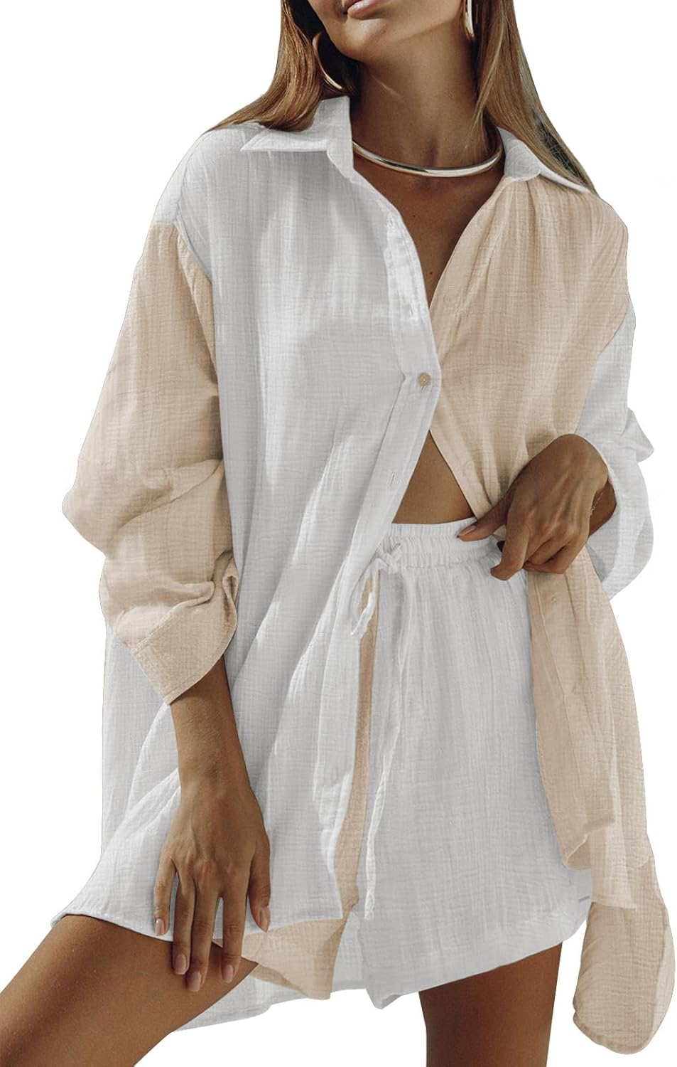Fixmatti Women 2 Piece Outfits for Casual Summer Style