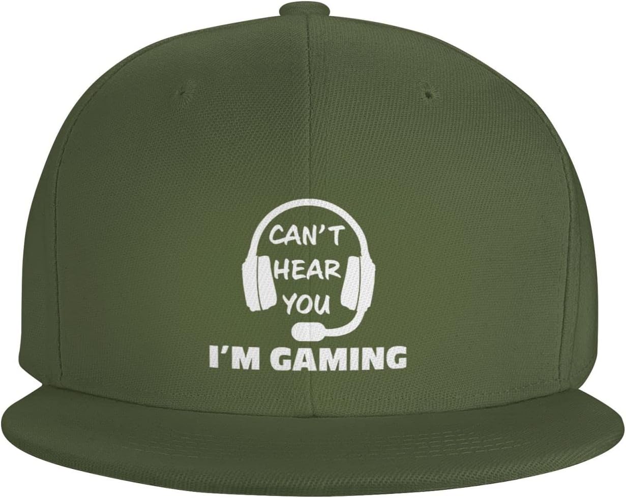 Hear-You-I'm-Gaming Moss Green Trucker Cap - Sport Ready!