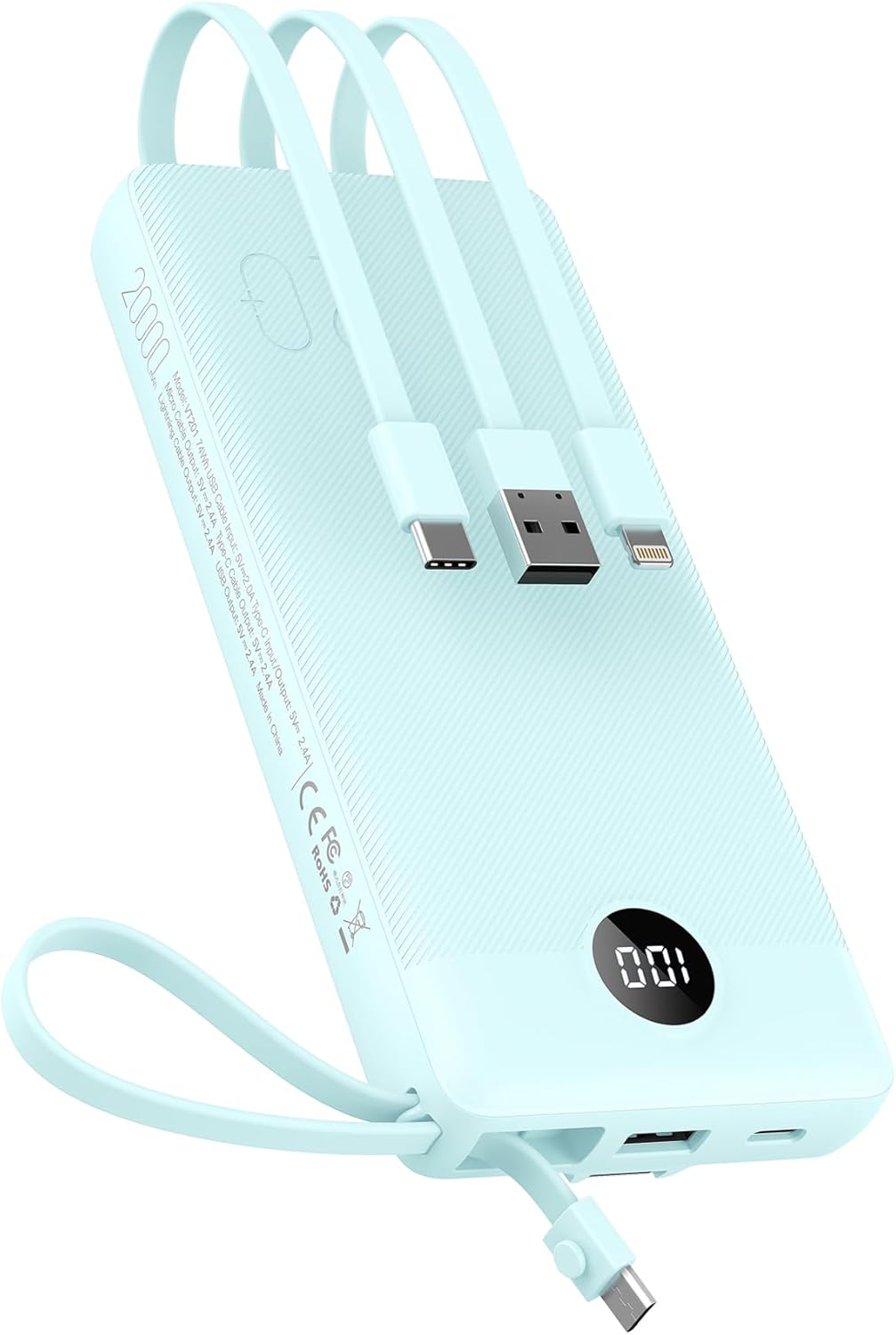 20000mAh Fast Charge Power Bank by VEEKTOMX