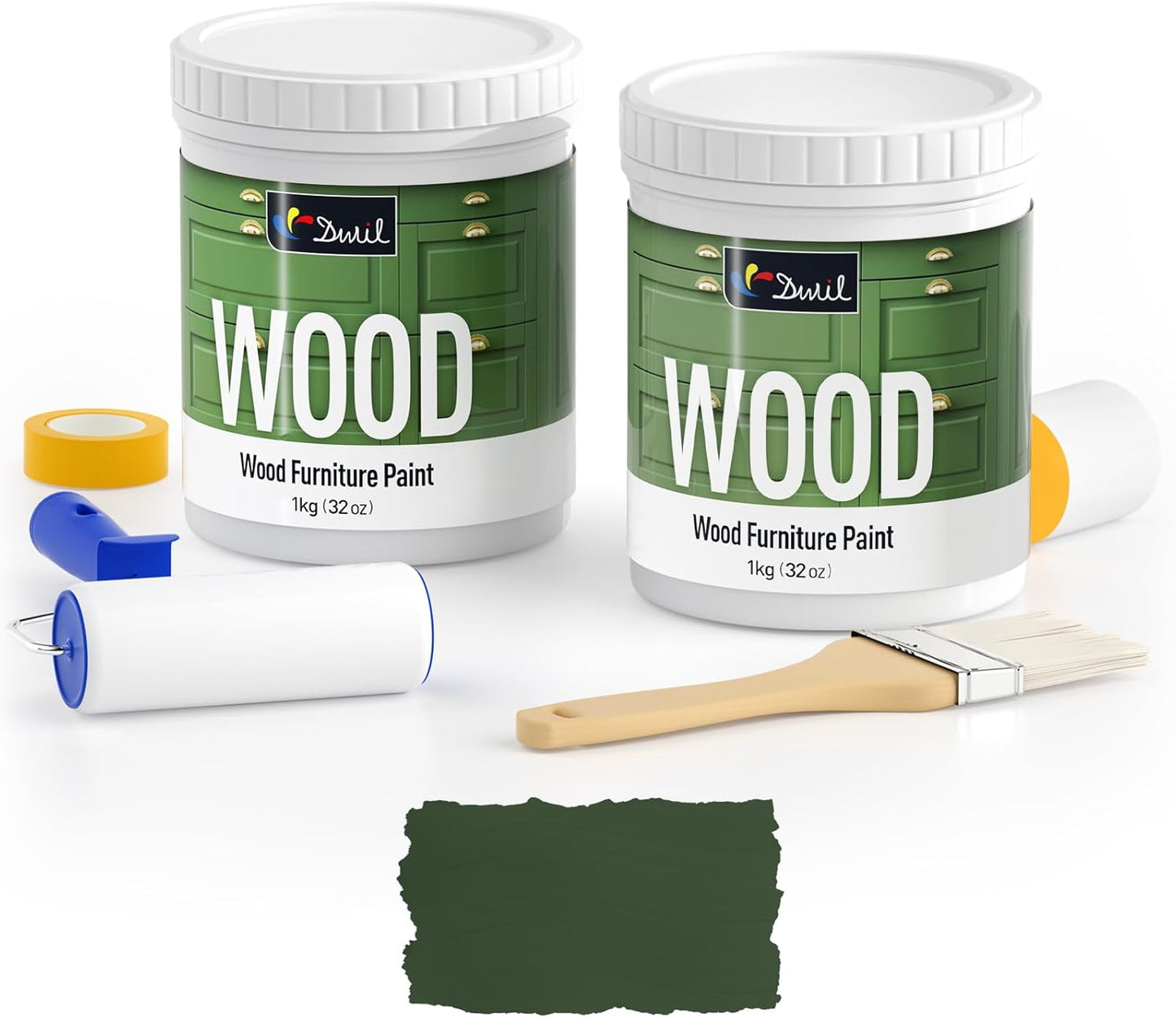 DWIL Matte Finish Furniture Paint for Easy Home Refinishing