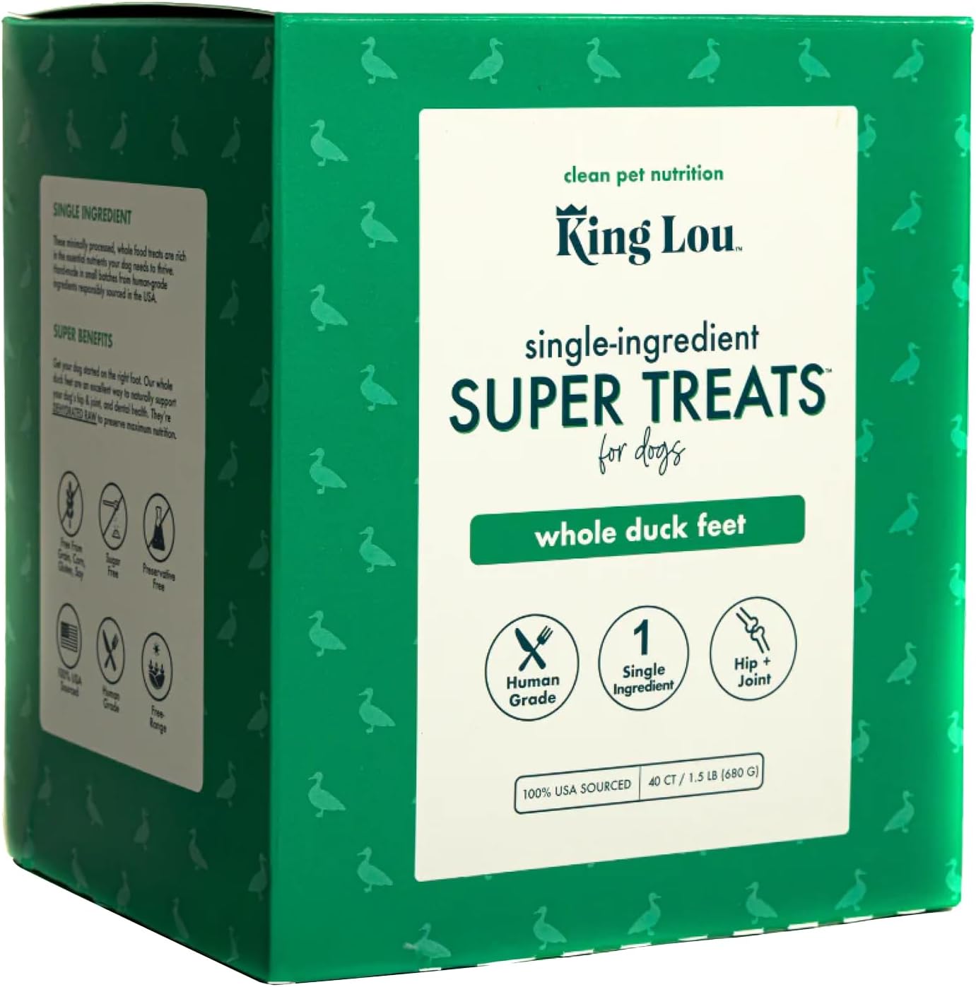 Whole Duck Feet for Dogs - Healthy Single Ingredient Treats