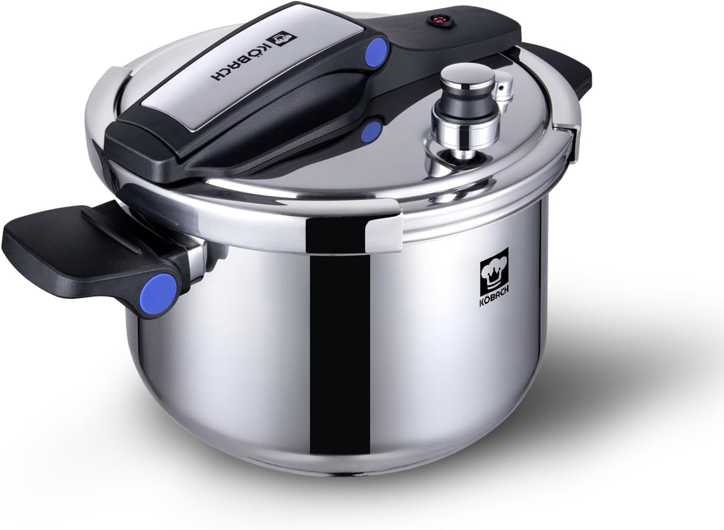 8QT Stainless Steel Pressure Cooker for Fast and Safe Cooking